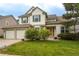 Charming two-story home with landscaped yard and attached two-car garage at 14261 W Evans Cir, Lakewood, CO 80228