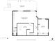 Basement floor plan featuring recreation room and additional bedroom at 14261 W Evans Cir, Lakewood, CO 80228