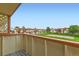 Balcony view of the community green space at 10211 Ura Ln # 1-308, Thornton, CO 80260