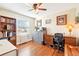 Bright bedroom with hardwood floors, large window and neutral color scheme at 2805 Jasmine St, Denver, CO 80207