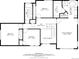 Detailed third floor plan showcases bedrooms, bathrooms, and closet space in the 1139 sq ft upper level at 4228 Scenic Village Dr, Evergreen, CO 80439
