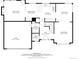 Detailed second floor plan of the 1116 sq ft main level showcases living spaces and kitchen at 4228 Scenic Village Dr, Evergreen, CO 80439