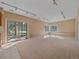 Sunlit Living Room features a large sliding door to the outside at 4228 Scenic Village Dr, Evergreen, CO 80439