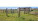 View of fenced pasture land, ready for livestock at 5129 S Tom Bay Rd, Bennett, CO 80102