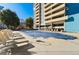 Enjoy the community pool and lounge area at this stylish building at 601 W 11Th Ave # 409, Denver, CO 80204