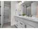 Bathroom with double sinks and shower/bath at 5625 Heritage Oak Dr, Parker, CO 80134