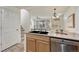 Open concept kitchen with granite counters, stainless steel appliances and tile flooring at 16051 E Geddes Dr # 66, Aurora, CO 80016