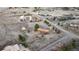 Aerial view displaying a property with a barn, landscaping, and extensive grounds at 10353 N Chatfield Dr, Littleton, CO 80125