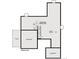 The lower level floor plan showcases an unfinished basement with storage and optional 3-bay garage at 13900 Hanging Lake St, Parker, CO 80138