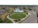 Community pool, clubhouse, and green space at 6845 W Evans Ave, Denver, CO 80227