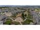 Aerial view of neighborhood with playground at 6845 W Evans Ave, Denver, CO 80227