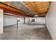 Unfinished basement offering ample space for storage and customization at 41575 E 88Th Ave, Bennett, CO 80102