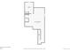 Basement floor plan featuring an unfinished area, bedroom, closet, bathroom, and stairs at 14687 Eudora St, Thornton, CO 80602