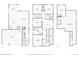 Floor plan featuring a living room, kitchen, dining room, bedrooms, bathrooms, and a garage at 14687 Eudora St, Thornton, CO 80602
