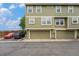 Home with two-car garage, olive green siding and a well kept exterior at 1915 S Hannibal St # G, Aurora, CO 80013