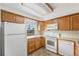 Bright kitchen with a bar, plenty of cabinets and counter space at 1915 S Hannibal St # G, Aurora, CO 80013