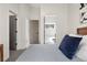 Bright bedroom with two entrances and ensuite bathroom at 1260 N Stuart St # 2, Denver, CO 80204