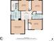 The floor plan shows the bedroom and bathroom layouts on the third floor of this home at 15762 Olmsted Pl, Denver, CO 80239