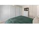 Spacious bedroom with a double bed and large closet at 2 Adams St # 1401, Denver, CO 80206