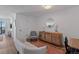 Small dining area with modern furniture and rug at 2 Adams St # 1401, Denver, CO 80206