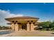 The Tollgate Crossing community center features a stone facade and inviting entrance at 24748 E Layton Pl, Aurora, CO 80016