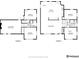 Detailed floor plan showcasing the layout of the home, highlighting room dimensions and overall design at 721 Park Ln, Lakewood, CO 80214