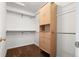 Spacious closet with shelving and hanging rods at 16530 Timber Cove St, Hudson, CO 80642