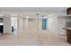 Spacious finished basement with bathroom and separate rooms at 4627 S Norfolk Way, Aurora, CO 80015