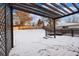 Pergola-covered deck overlooking the spacious backyard at 670 S Oswego St, Aurora, CO 80012