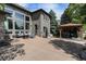Outdoor patio with seating area and barbecue gazebo perfect for entertaining at 6940 Saddleback Ave, Firestone, CO 80504