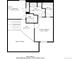 Detailed floor plan showcasing the layout of the home, including room dimensions and connections at 3026 S Waco Ct, Aurora, CO 80013