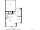 Detailed floor plan showcasing the layout of the home, including room dimensions and connections at 3026 S Waco Ct, Aurora, CO 80013