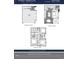 Detailed floor plan showcasing the layout of a 3-bedroom, 2.5-bath home at 2042 S Holly St # 3, Denver, CO 80222