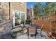 Private patio with seating area, perfect for outdoor dining at 23505 E Platte Dr # 8A, Aurora, CO 80016