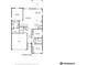 Detailed floor plan showcasing the layout of the home with bedrooms, bathrooms, kitchen, living spaces, and outdoor patio at 1702 Metcalf Dr, Erie, CO 80516