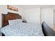 Bedroom with double bed, dresser and closet at 39260 Braxton Ln, Elizabeth, CO 80107