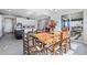 Open concept dining room adjacent to kitchen and Gathering room at 39260 Braxton Ln, Elizabeth, CO 80107
