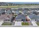 Aerial view of a home in a neighborhood with well maintained landscaping at 7646 Greenwater Cir, Castle Rock, CO 80108