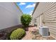 Small backyard area with mature landscaping at 21562 E 47Th Ave, Denver, CO 80249