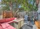 Outdoor patio featuring a cozy seating area with a fire pit, perfect for gatherings and relaxation at 4273 W Ponds Cir, Littleton, CO 80123