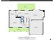 First floor plan featuring living areas, kitchen, bathrooms and garage layout for easy living at 3653 E 133Rd Ct, Thornton, CO 80241
