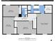 Second floor plan showcasing bedrooms, bathrooms and closet space for comfortable living at 3653 E 133Rd Ct, Thornton, CO 80241