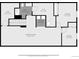 Detailed floor plan showcasing the layout of the bedrooms, recreation room, and utility spaces at 1601 S Glencoe St, Denver, CO 80222