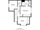 Upstairs floor plan with main bedroom and bath, two additional bedrooms, bath, and hall area at 1770 S Quintero Way, Aurora, CO 80017
