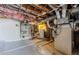 Exposed utilities in unfinished basement at 3737 26Th St, Boulder, CO 80304