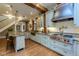 This kitchen features a large island with seating and stainless steel appliances at 3737 26Th St, Boulder, CO 80304