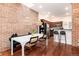 Bright dining area with hardwood floors and views into the kitchen at 3220 W 24Th Ave, Denver, CO 80211