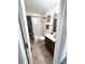 Bright bathroom with a shower-tub combo and a dark wood vanity at 4676 White Rock Cir # 12, Boulder, CO 80301