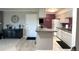 View from the kitchen to the entryway, showing the open concept and neutral tones at 4676 White Rock Cir # 12, Boulder, CO 80301