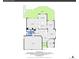First floorplan showcasing the kitchen, dining area, living room, garage, and office at 2485 Greensborough Cir, Highlands Ranch, CO 80129